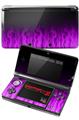 Nintendo 3DS Decal Style Skin - Fire Purple