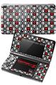 Nintendo 3DS Decal Style Skin - XO Hearts