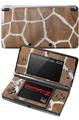 Nintendo 3DS Decal Style Skin - Giraffe 02
