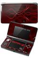 Nintendo 3DS Decal Style Skin - Abstract 01 Red