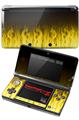Nintendo 3DS Decal Style Skin - Fire Yellow