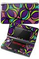 Nintendo 3DS Decal Style Skin - Crazy Dots 01