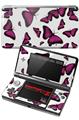 Nintendo 3DS Decal Style Skin - Butterflies Purple