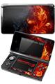 Nintendo 3DS Decal Style Skin - Fire Flower