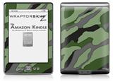 Camouflage Green - Decal Style Skin (fits 4th Gen Kindle with 6inch display and no keyboard)