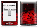 HEX Red - Decal Style Skin (fits 4th Gen Kindle with 6inch display and no keyboard)