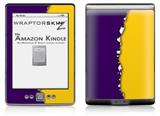 Ripped Colors Purple Yellow - Decal Style Skin (fits 4th Gen Kindle with 6inch display and no keyboard)