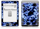 Electrify Blue - Decal Style Skin (fits 4th Gen Kindle with 6inch display and no keyboard)