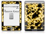 Electrify Yellow - Decal Style Skin (fits 4th Gen Kindle with 6inch display and no keyboard)