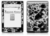 Electrify White - Decal Style Skin (fits 4th Gen Kindle with 6inch display and no keyboard)