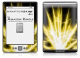Lightning Yellow - Decal Style Skin (fits 4th Gen Kindle with 6inch display and no keyboard)