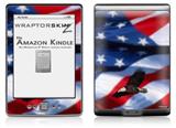 Ole Glory Bald Eagle - Decal Style Skin (fits 4th Gen Kindle with 6inch display and no keyboard)