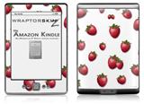 Strawberries on White - Decal Style Skin (fits 4th Gen Kindle with 6inch display and no keyboard)