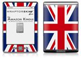 Union Jack 02 - Decal Style Skin (fits 4th Gen Kindle with 6inch display and no keyboard)