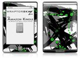Abstract 02 Green - Decal Style Skin (fits 4th Gen Kindle with 6inch display and no keyboard)