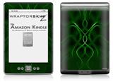 Abstract 01 Green - Decal Style Skin (fits 4th Gen Kindle with 6inch display and no keyboard)