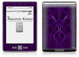Abstract 01 Purple - Decal Style Skin (fits 4th Gen Kindle with 6inch display and no keyboard)