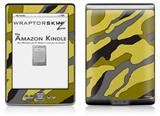 Camouflage Yellow - Decal Style Skin (fits 4th Gen Kindle with 6inch display and no keyboard)