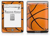 Basketball - Decal Style Skin (fits 4th Gen Kindle with 6inch display and no keyboard)