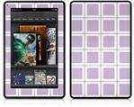Amazon Kindle Fire (Original) Decal Style Skin - Squared Lavender