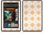 Amazon Kindle Fire (Original) Decal Style Skin - Boxed Peach