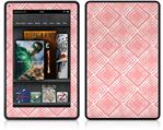 Amazon Kindle Fire (Original) Decal Style Skin - Wavey Pink