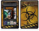 Amazon Kindle Fire (Original) Decal Style Skin - Toxic Decay