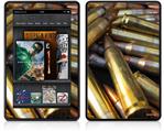 Amazon Kindle Fire (Original) Decal Style Skin - Bullets