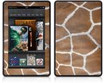 Amazon Kindle Fire (Original) Decal Style Skin - Giraffe 02