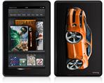 Amazon Kindle Fire (Original) Decal Style Skin - 2010 Camaro RS Orange