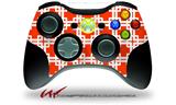 Boxed Red - Decal Style Skin fits Microsoft XBOX 360 Wireless Controller (CONTROLLER NOT INCLUDED)