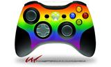 Smooth Fades Rainbow - Decal Style Skin fits Microsoft XBOX 360 Wireless Controller (CONTROLLER NOT INCLUDED)