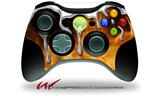 Chrome Drip on Fire - Decal Style Skin fits Microsoft XBOX 360 Wireless Controller (CONTROLLER NOT INCLUDED)