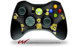 Puppy Dogs on Black - Decal Style Skin fits Microsoft XBOX 360 Wireless Controller (CONTROLLER NOT INCLUDED)