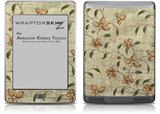 Flowers and Berries Orange - Decal Style Skin (fits Amazon Kindle Touch Skin)