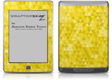 Triangle Mosaic Yellow - Decal Style Skin (fits Amazon Kindle Touch Skin)