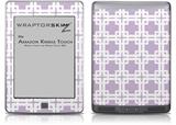 Boxed Lavender - Decal Style Skin (fits Amazon Kindle Touch Skin)