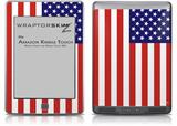 USA American Flag 01 - Decal Style Skin (fits Amazon Kindle Touch Skin)
