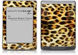 Fractal Fur Leopard - Decal Style Skin (fits Amazon Kindle Touch Skin)