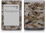HEX Mesh Camo 01 Tan - Decal Style Skin (fits Amazon Kindle Touch Skin)