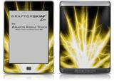 Lightning Yellow - Decal Style Skin (fits Amazon Kindle Touch Skin)
