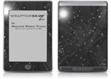 Stardust Black - Decal Style Skin (fits Amazon Kindle Touch Skin)