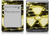 Radioactive Yellow - Decal Style Skin (fits Amazon Kindle Touch Skin)