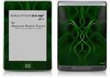 Abstract 01 Green - Decal Style Skin (fits Amazon Kindle Touch Skin)
