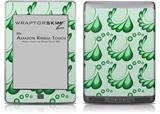 Petals Green - Decal Style Skin (fits Amazon Kindle Touch Skin)