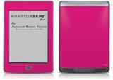 Solids Collection Fushia - Decal Style Skin (fits Amazon Kindle Touch Skin)