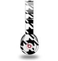 Skin Decal Wrap works with Original Beats Solo HD Headphones Houndstooth Black Skin Only (HEADPHONES NOT INCLUDED)