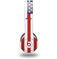Skin Decal Wrap works with Original Beats Solo HD Headphones USA American Flag 01 Skin Only (HEADPHONES NOT INCLUDED)