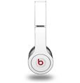Skin Decal Wrap works with Original Beats Solo HD Headphones Solids Collection White Skin Only (HEADPHONES NOT INCLUDED)