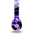 Skin Decal Wrap works with Original Beats Solo HD Headphones Electrify Purple Skin Only (HEADPHONES NOT INCLUDED)